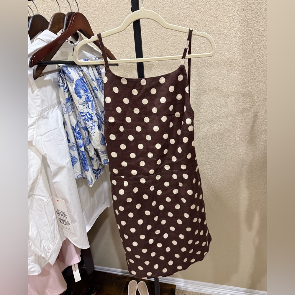 Posse Lori Mini Dress - Polka Dot NWOT - Picture 5 of 10